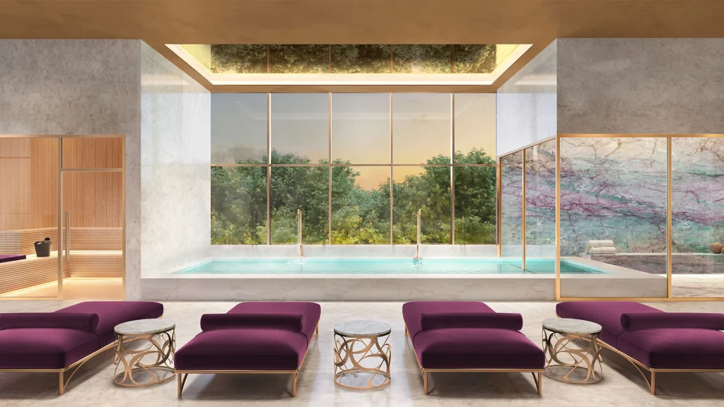 Perspectiva Ilustrada: Spa Do Saffire By Elie Saab